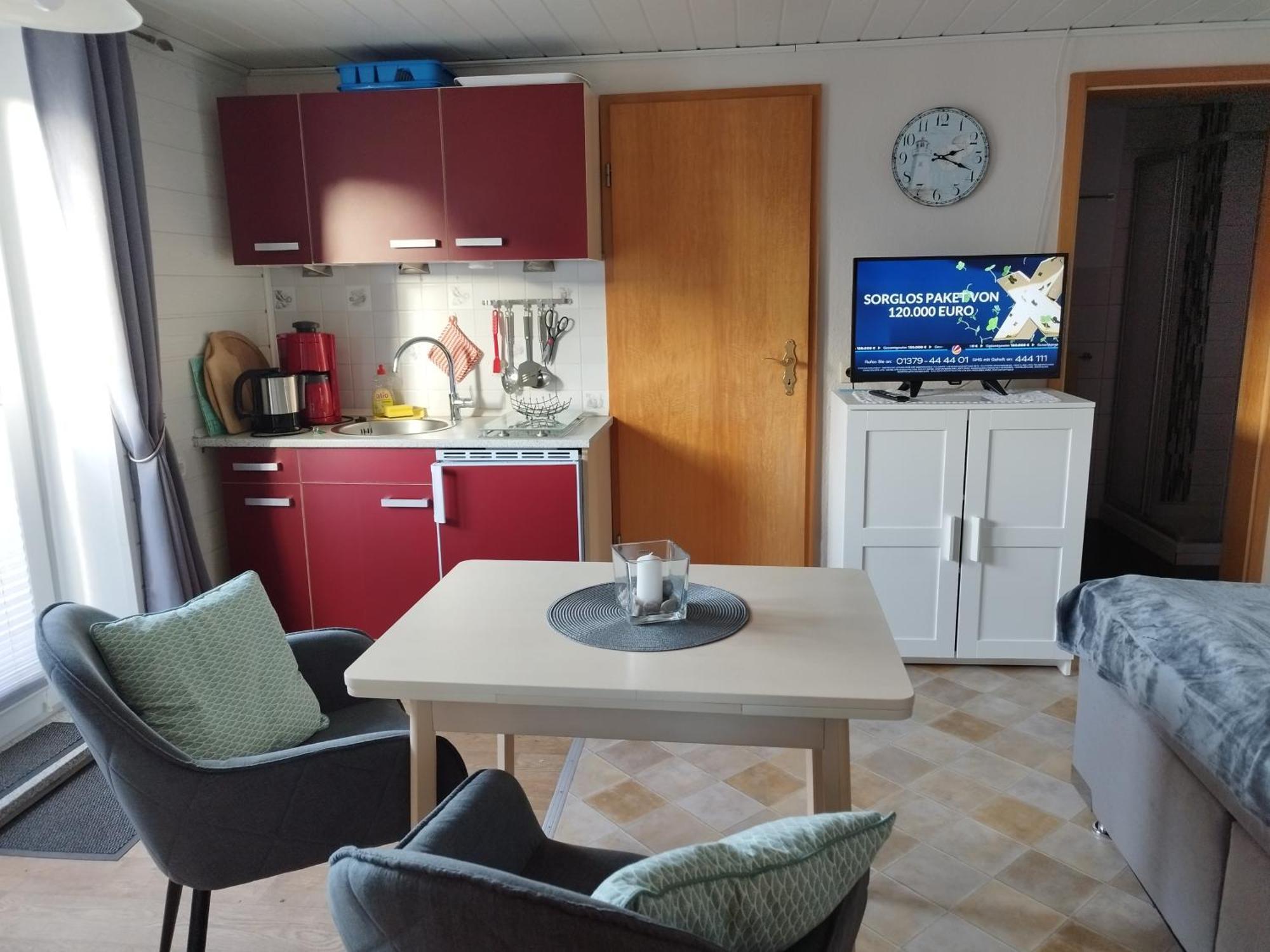 Fewo 3 Mit Terrasse, Box-Bett, Kl Extra Zimmer, Tresor ดาเมอ ภายนอก รูปภาพ
